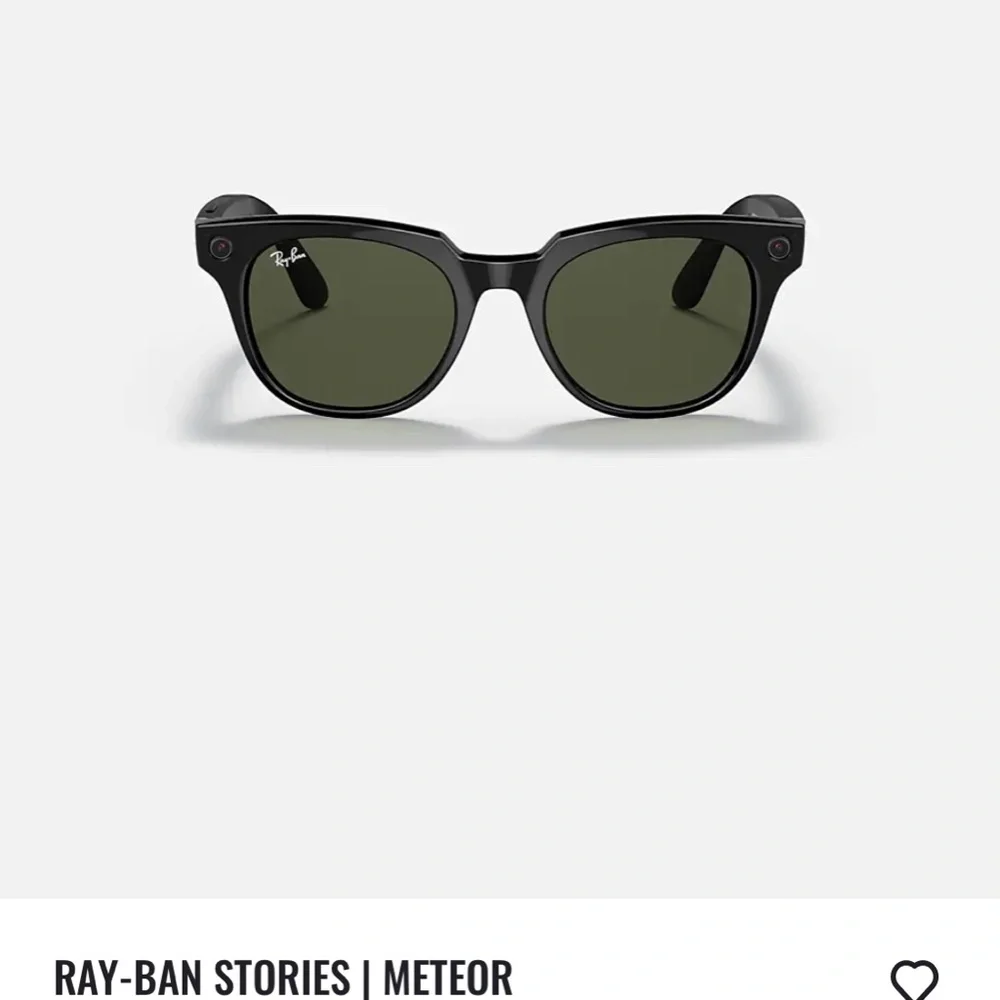 Ray Ban Stories smart glasses